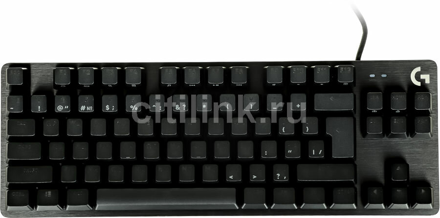 Клавиатура Logitech 920-010447 USB, 84 клавиши, чёрная - фото №8