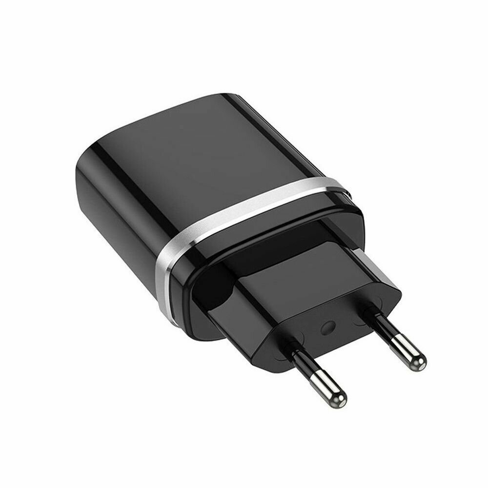 Зарядка USB 3.6-12V 18W 3A HOCO C12Q Quick Charge 3.0 черная