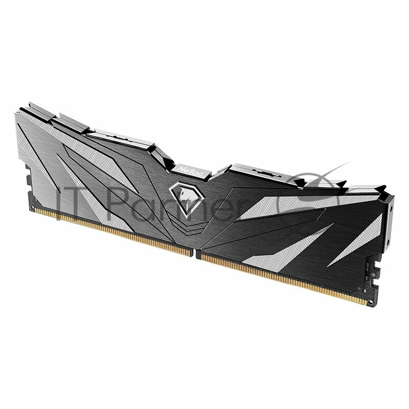 Модуль памяти DDR 5 DIMM 16Gb (8Gbx2) 4800Mhz Netac Shadow II NTSWD5P48DP-16K CL40 Black