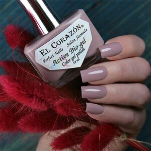 El Corazon лечебный лак для ногтей Активный Био-гель №423/336 Cream 16 мл