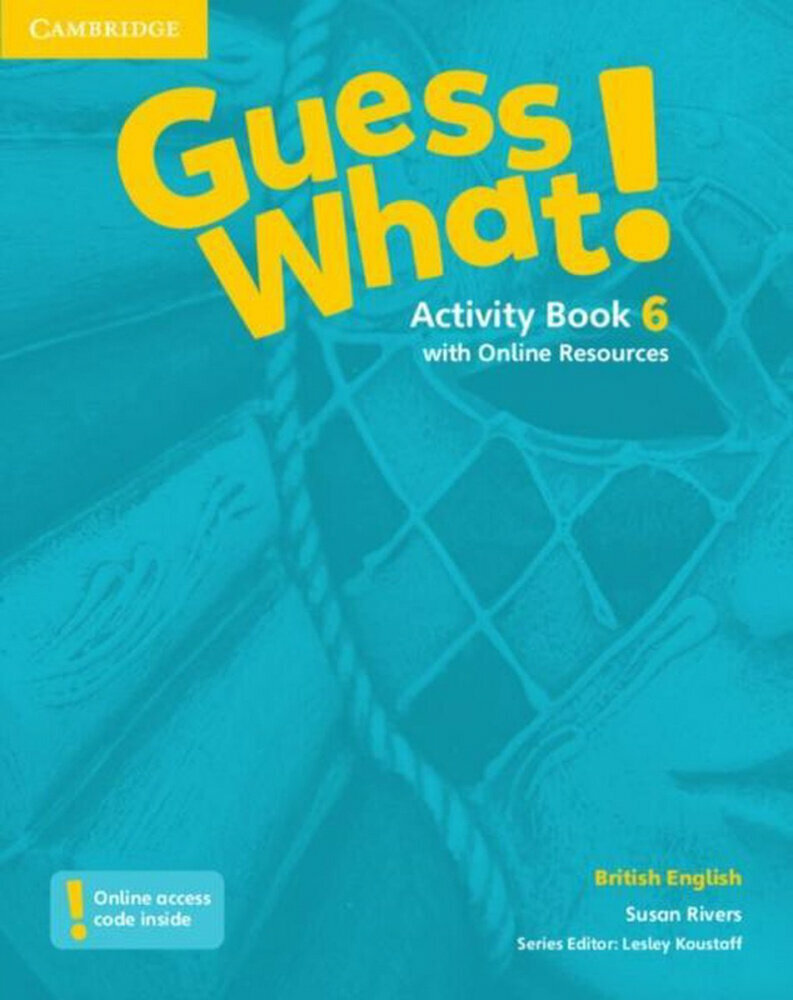 Rivers, Susan "Guess What! 6: Activity Book with Online resource" мелованная - фото №1