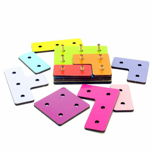 Развивающая игрушка PAREMO PE120-11 Геоборд 15 элементов