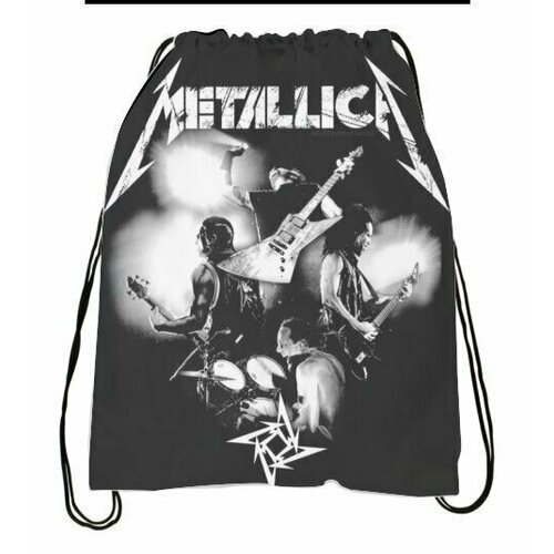 Сумка-мешок для обуви Metallica, Металлика №13 сумка для обуви coolpodarok metallica 3