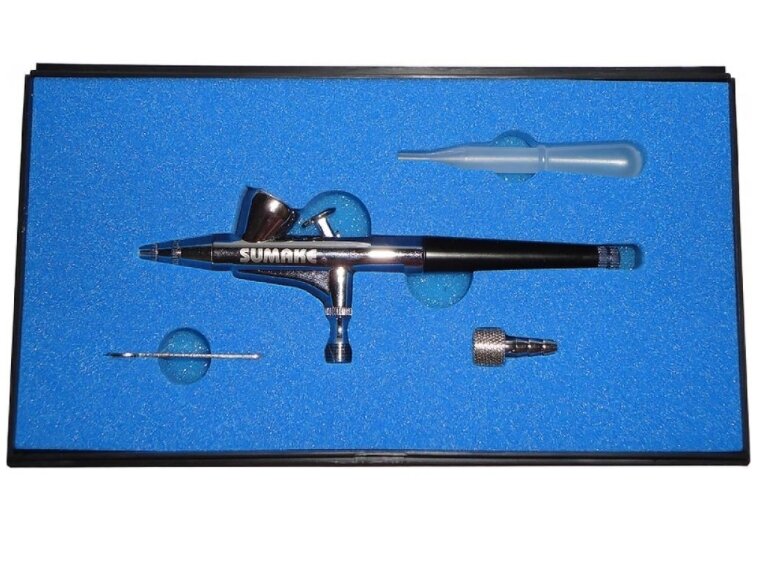 Набор SUMAKE SB-1104 для стандартной пневмокисти 4 предмета (аэрограф)