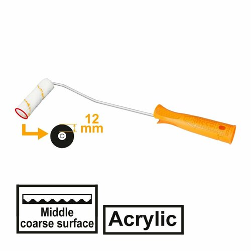 Валик с ручкой INGCO 100 мм 240₽