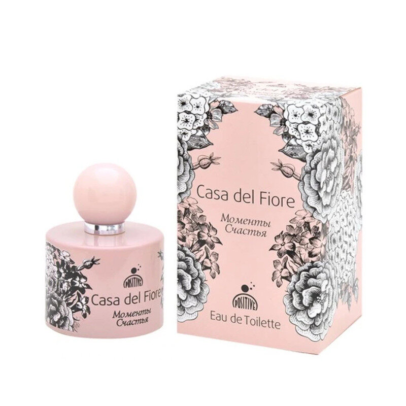 Positive Parfum Casa Del Fiore Моменты Счастья туалетная вода 70 мл для женщин