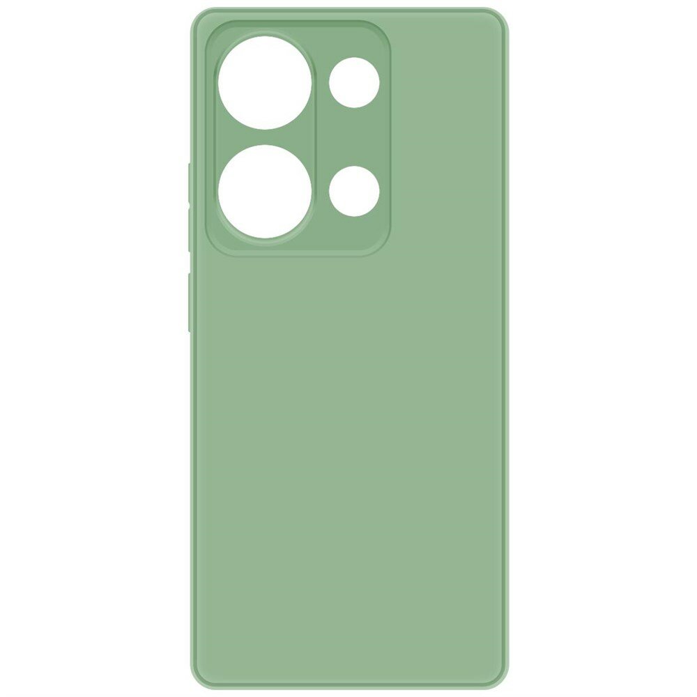 Чехол-накладка Krutoff Silicone Case для Xiaomi Redmi Note 13 Pro 4G/Poco M6 Pro зелёный