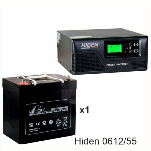 ИБП Hiden Control HPS20-0612 + LEOCH DJM1255 ибп hiden control hps20 0612 leoch djm1255