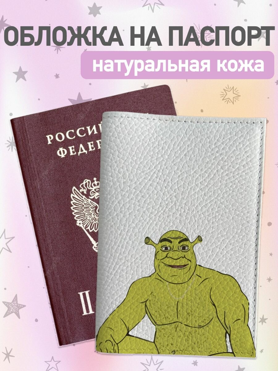 Обложка для паспорта leather-10 
