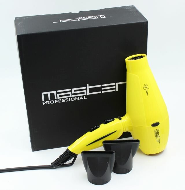 Фен MASTER Professional MP-305 Yellow Storm Yellow, 2500 Вт