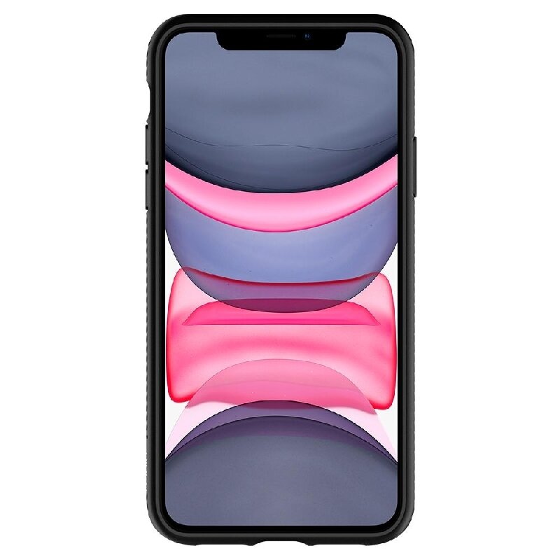 Чехол-капсула SPIGEN для iPhone 11 - Liquid Air - Черный - 076CS27184