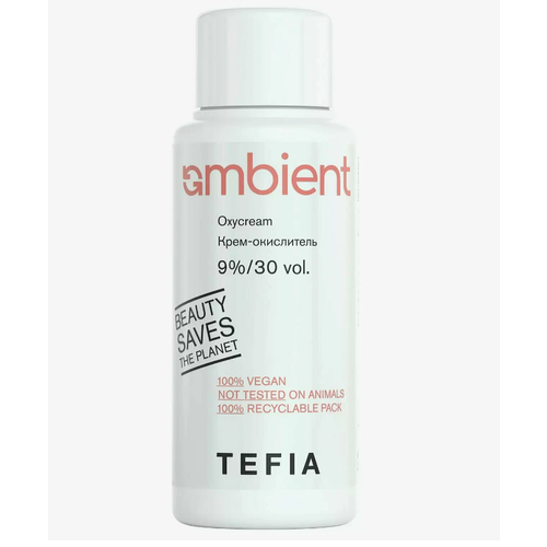 Оксид для краски для волос AMBIENT, Tefia 9% 60мл tefia крем окислитель oxycream 9% 30 vol 900 мл tefia ambient