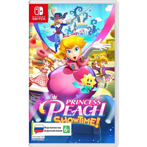 Игра для Nintendo Switch: Princess Peach: Showtime! Стандартное издание, русский язык princess peach showtime [nintendo switch русская версия]