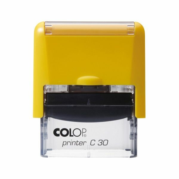 Colop Printer 30 Compact Автоматическая оснастка для штампа (штамп 47 х 18 мм.) , Жёлтый