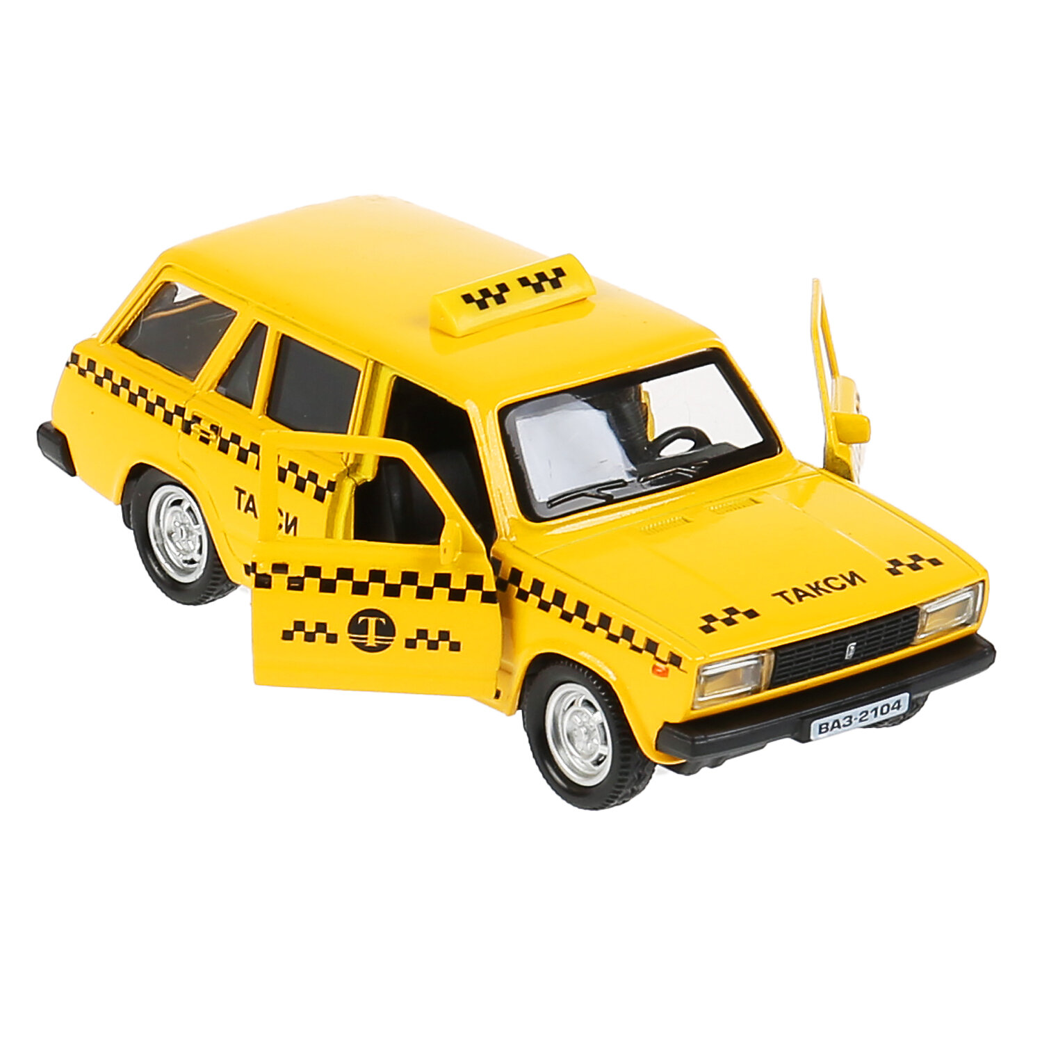 Машинка инерционная для мальчиков Ваз-2104 Жигули Такси Технопарк