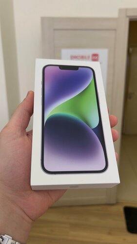 Изображение товара Смартфон Apple iPhone 14 128 ГБ RU, Dual: nano SIM + eSIM, фиолетовый
