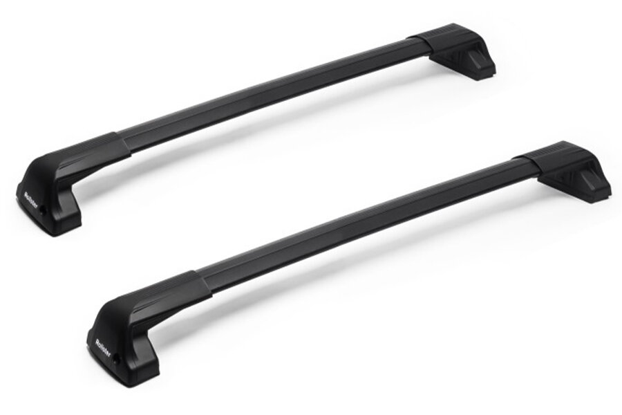 Черный багажник Rollster Mercury на интегрированные рейлинги и на гладкую крышу 920/850 20540