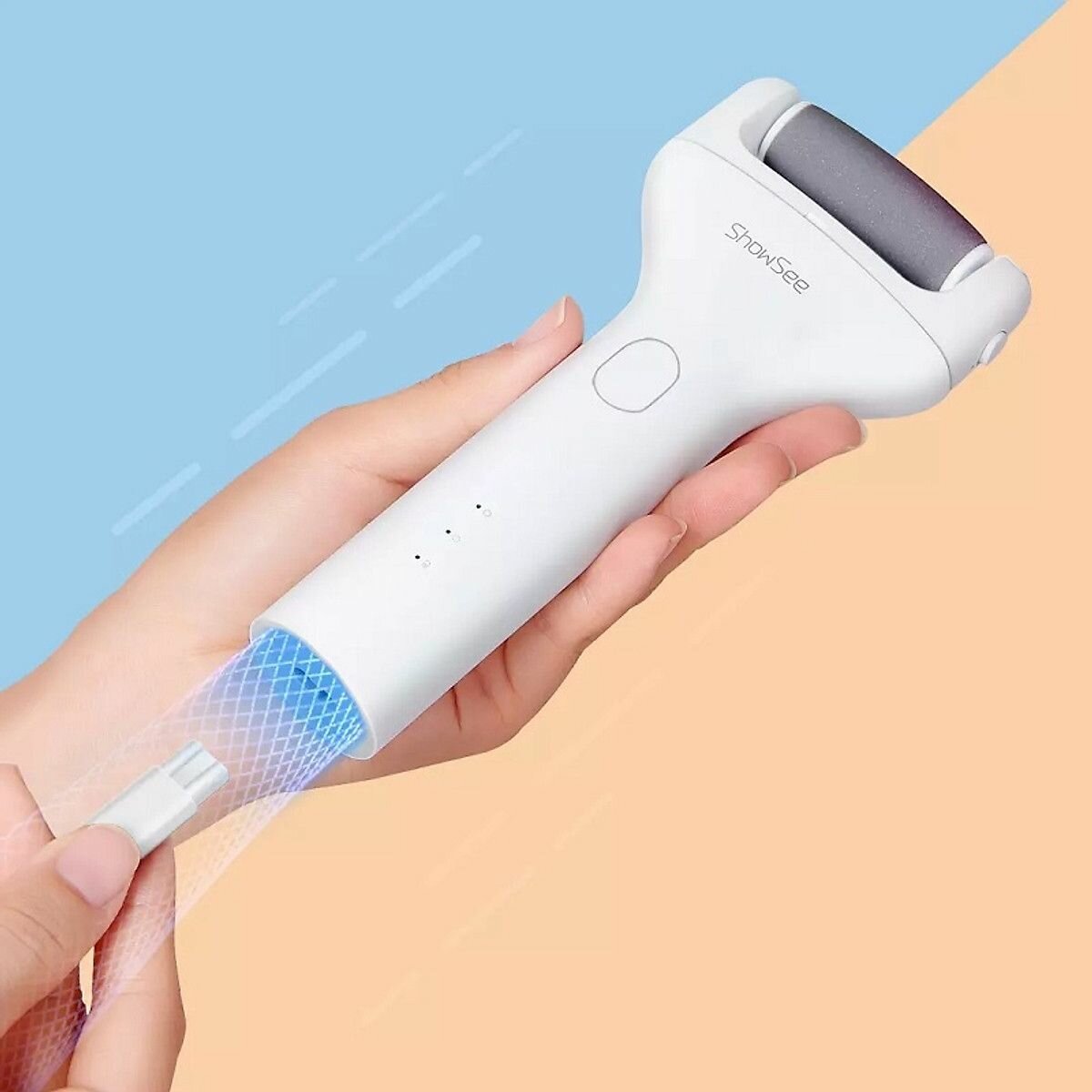 Пилки Электрические Электрическая роликовая пилка для пяток Xiaomi Callus Remover (B1-W) белый