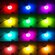 Пара светодиодных фар H7 RGB H1 APP Bluetooth-совместимое управле...