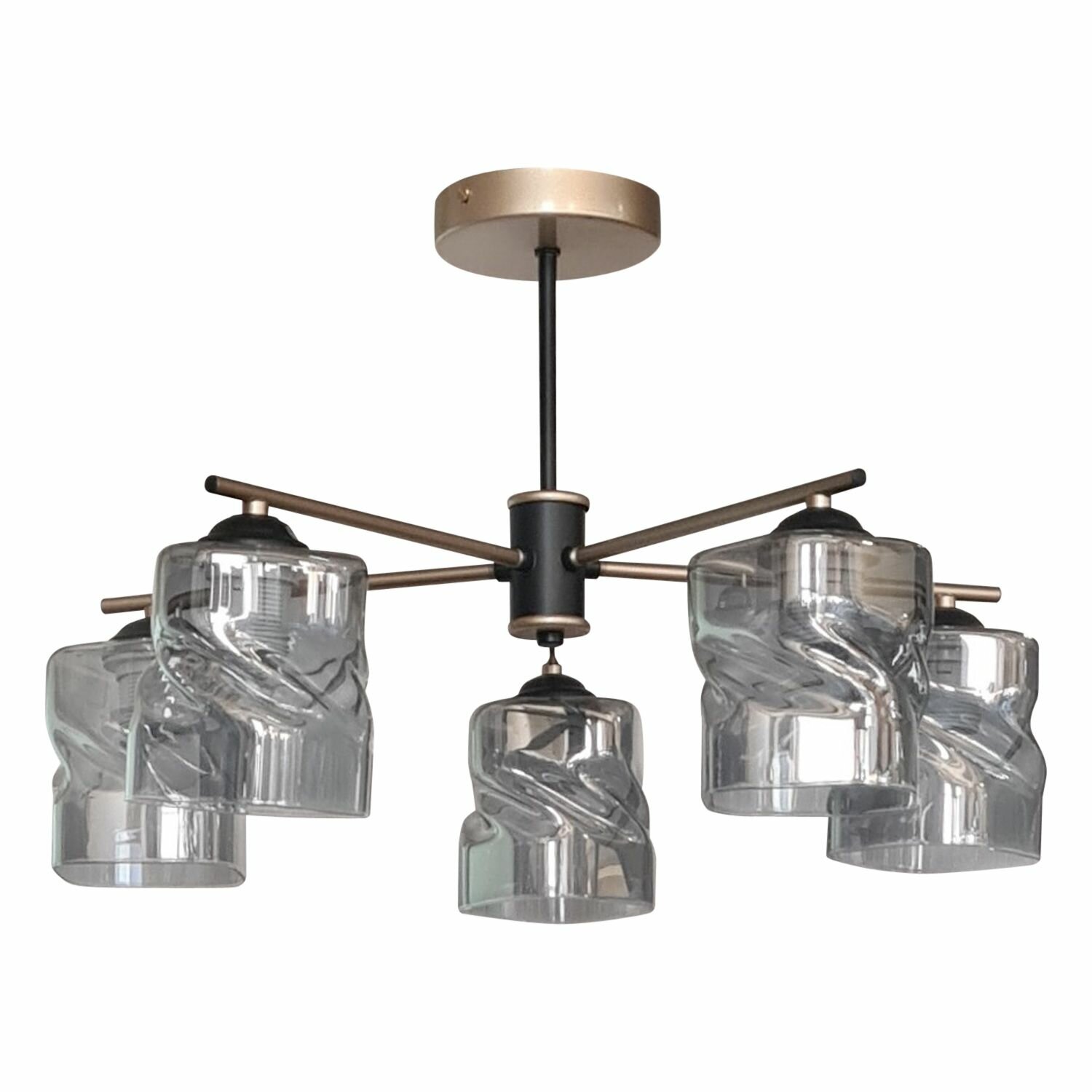 Люстра потолочная Цвет - Золотой 88154/5-1 E27