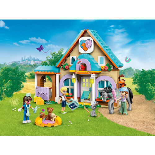 фото Конструктор lego ветеринарная клиника для лошадей и питомцев 42651, 428 дет.