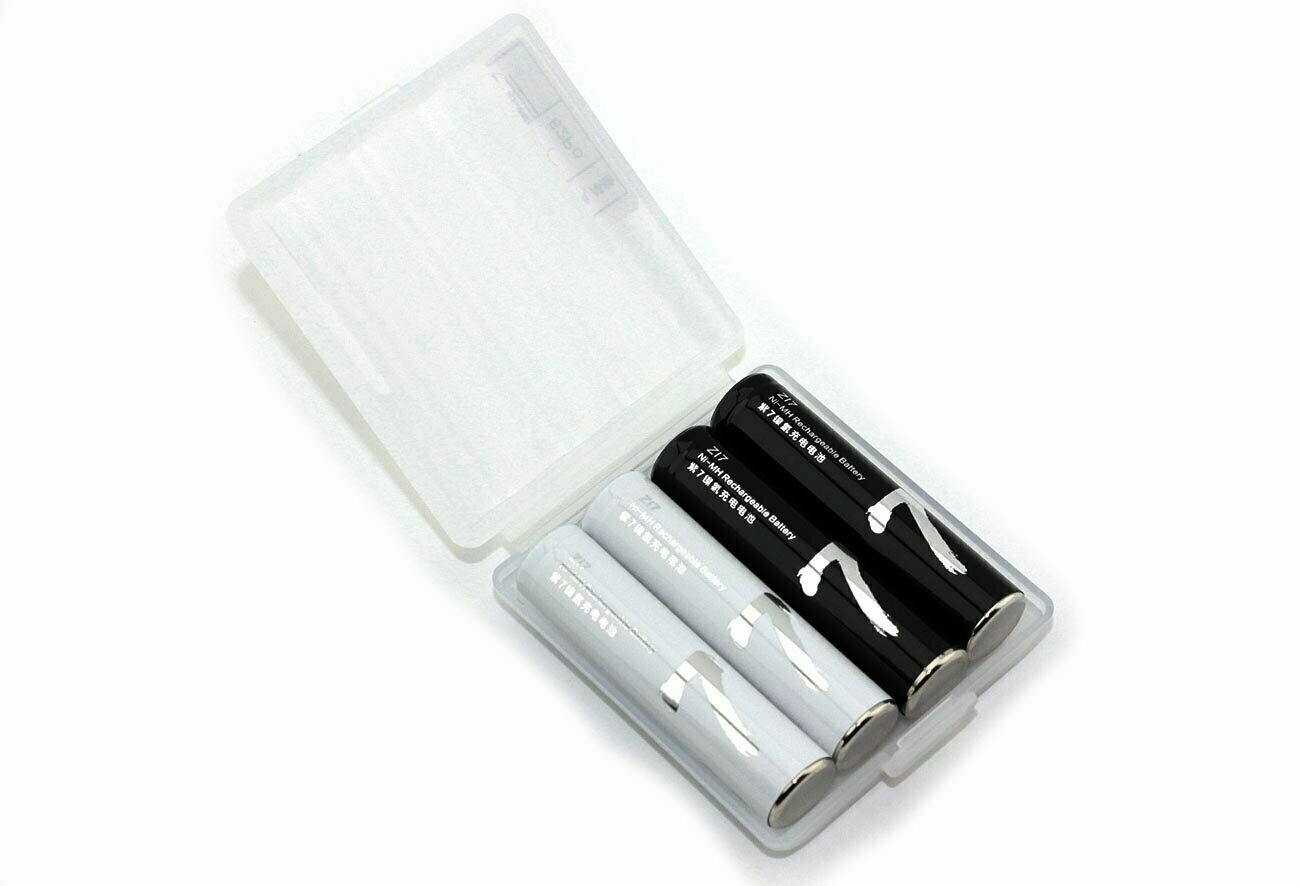 Аккумуляторные батарейки Xiaomi ZMI ZI7 Ni-MH Rechargeable Battery HR03 (4 шт.) тип ААА, шт ZMKAA711CNCM