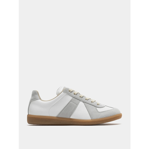 фото Кеды maison margiela replica low top carry over, размер 38,5 eu, off-white