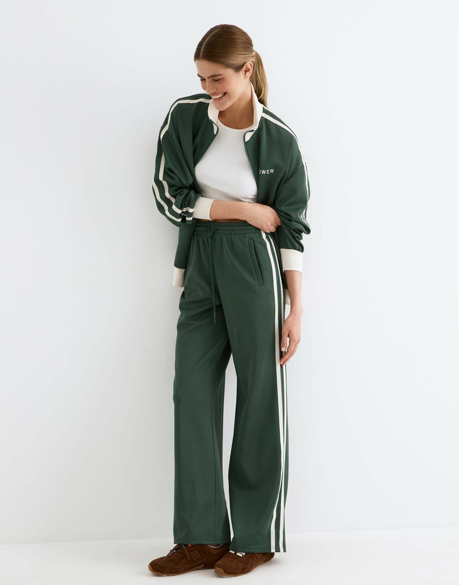 Брюки Gloria Jeans, размер S/170 (40-42), зелёный