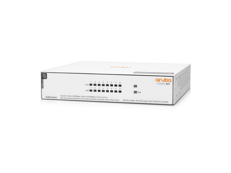 Коммутатор E Aruba Instant On 1430 8G Class4 PoE 64W Switch Switch