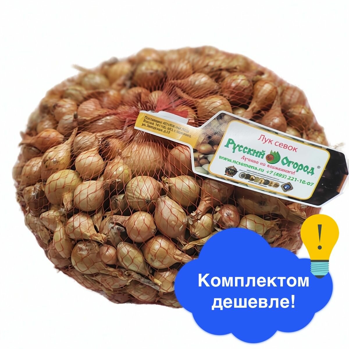 Лук-севок Штуттгартер ризен разбор 14/22 1 кг