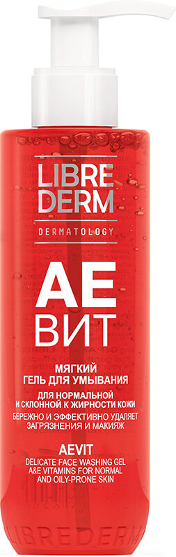 LIBREDERM аевит Гель для умывания мягкий 200 мл – очищение и уход — фото 1