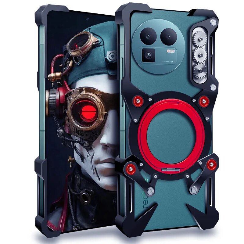Черный противоударный чехол Realme GT8 Pro (Китай)
