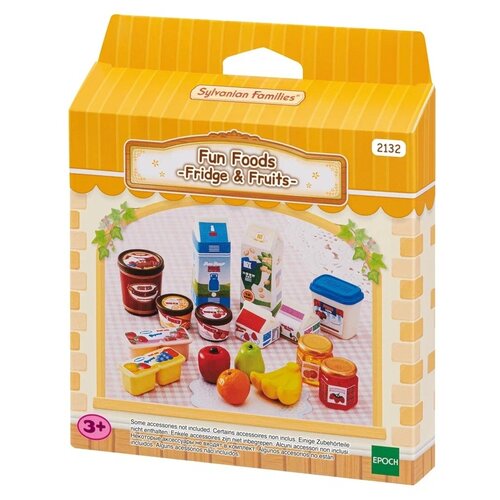 Игровой набор Sylvanian Families Веселая еда – холодильник и фрукты 2132