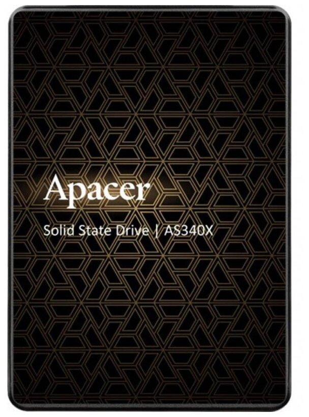 Накопитель SSD Apacer AS340 Panther 120Gb (AP120GAS340XC-1) - фото №1