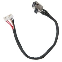 Power connector / Разъем питания для ноутбука Dell Inspiron 14-3451, 3452, 3000, i3452, i3451, с кабелем 15 см