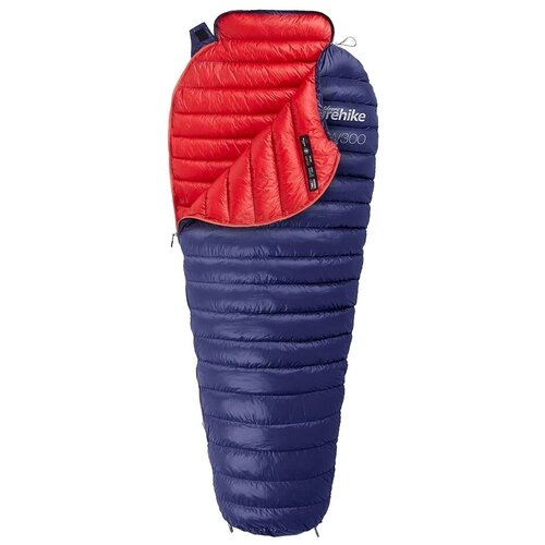 фото Спальник naturehike cw300 mummy goose down navy blue (tibetan cyanine)