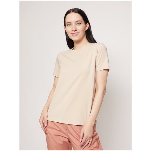 фото Футболка zolla, размер xl, бежевый