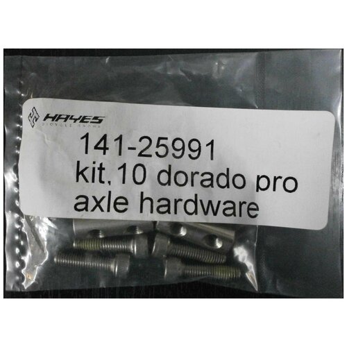 Болты крепления оси вилки Manitou Kit Dorado PRO Axle Hardware, 141-25991