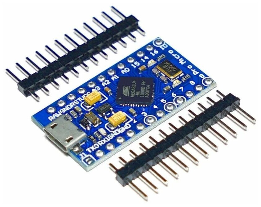 Плата Pro Micro (ATMega32U4)