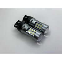 Светодиодные лампы 7443 T20 12/24V W21/5W 24SMD LED БИПОЛЯРНЫЕ для ДХО: Гранта, Веста, Ларгус, Логан, Дастер, Сандеро, Датсун, Калина и др. 2шт.