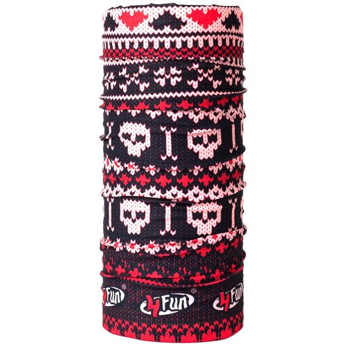 фото Бандана бафф standard skull red buff 4fun