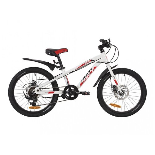 NOVATRACK Велосипед Novatrack Prime 20 Disk 6ск алюминий белый 20AH6DPRIMEWT9 1843000₽