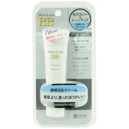Meishoku Moist Labo BB крем Clear Cream, SPF 32, 30 г meishoku moist labo bb loose powder spf 30 pa 00