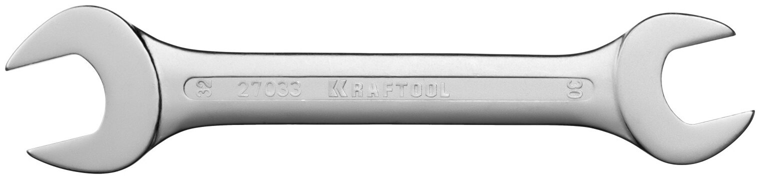 KRAFTOOL 30 х 32 мм, рожковый гаечный ключ (27033-30-32)