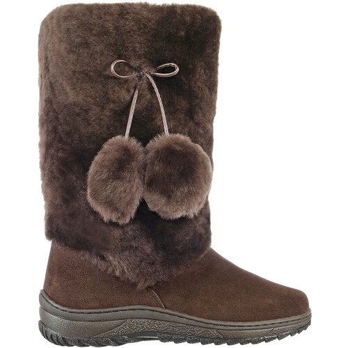 Унты Moregor, натуральный мех, полнота 7, размер 39, коричневый