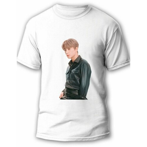 фото Футболка будь на стиле, футер, размер 2xs, белый