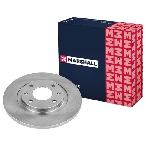 фото Тормозной диск передний marshall m2000536 для citroen berlingo i 96-; citroen c2 03-; citroen c3 i 02-; citroen c4 cactus 14-; peugeot 301 12-; peugeot partner i 96- // кросс-номер trw df2808 // oem 1608691680; 1613191280; 1618890380; 4246r2; 4246r4; 424982