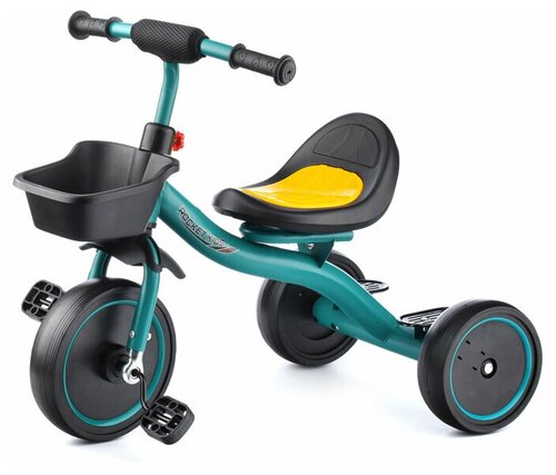 Велосипед детский трёхколесный ROCKET XEL-2021-3, зеленый