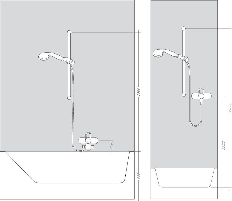 Комплект душевой Hansgrohe - фото №9