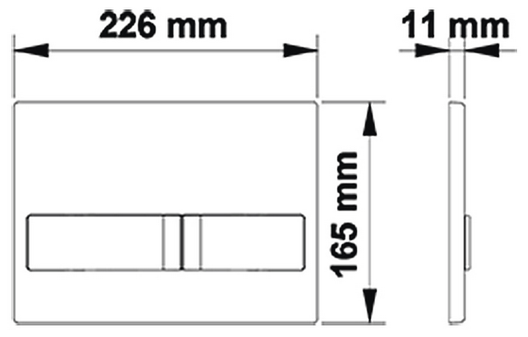 Кнопка смыва BERGES Novum L4 Soft Touch Белый (040014) - фотография № 2